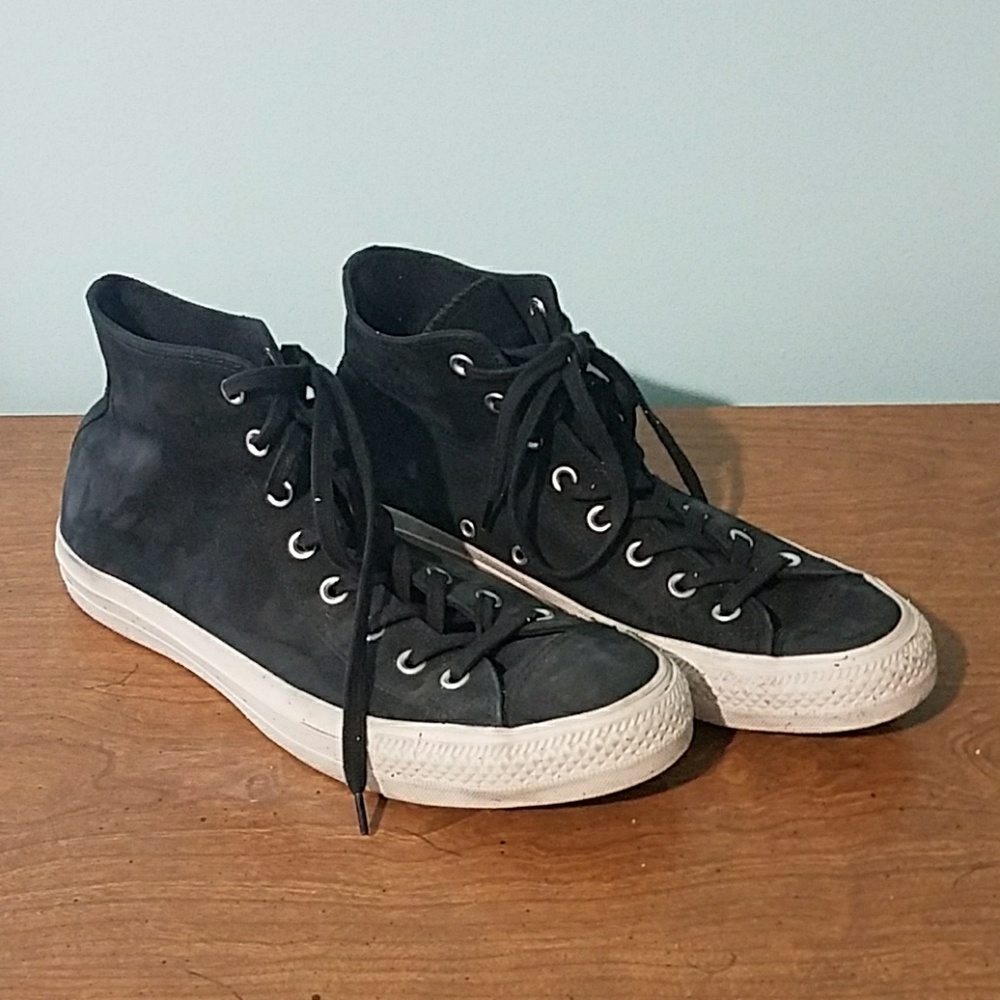 Converse All Stars leather high tops